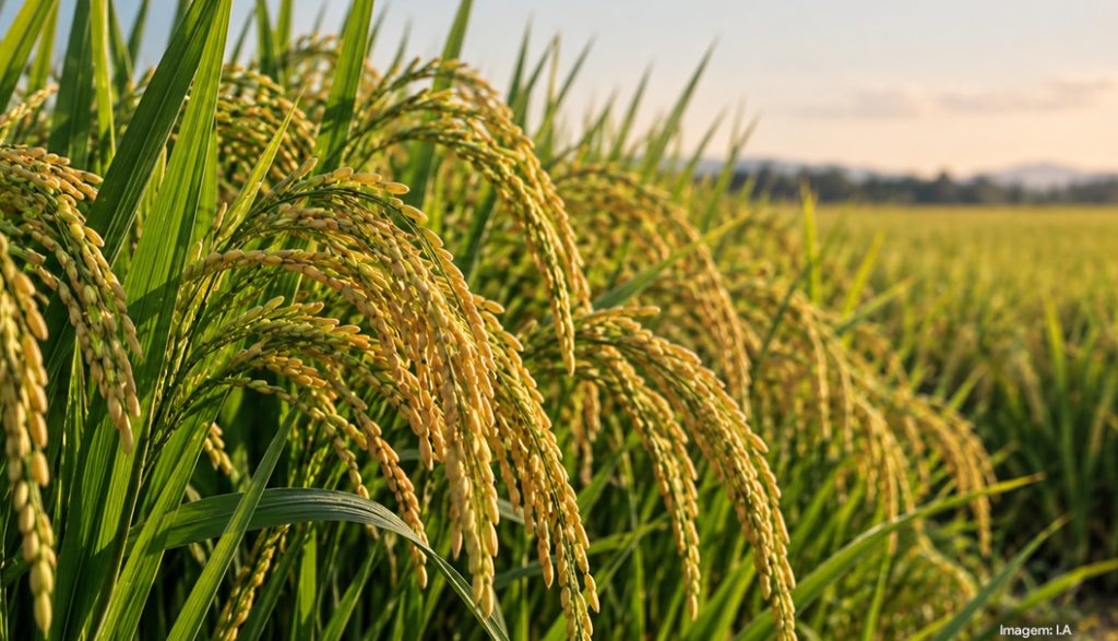 Estudo transforma resíduo de arroz em condicionador biológico do solo